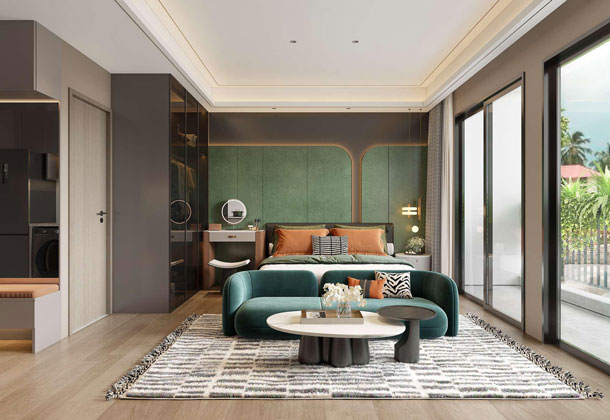 Апартаменты ТИП А (1 спальня)