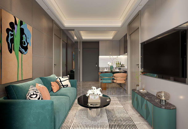 Апартаменты ТИП B (2 спальни)