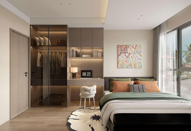 Апартаменты ТИП B (2 спальни)